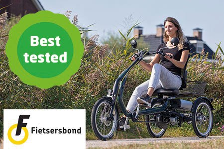 Van Raam Easy Rider tricycle best tested by Fietsersbond