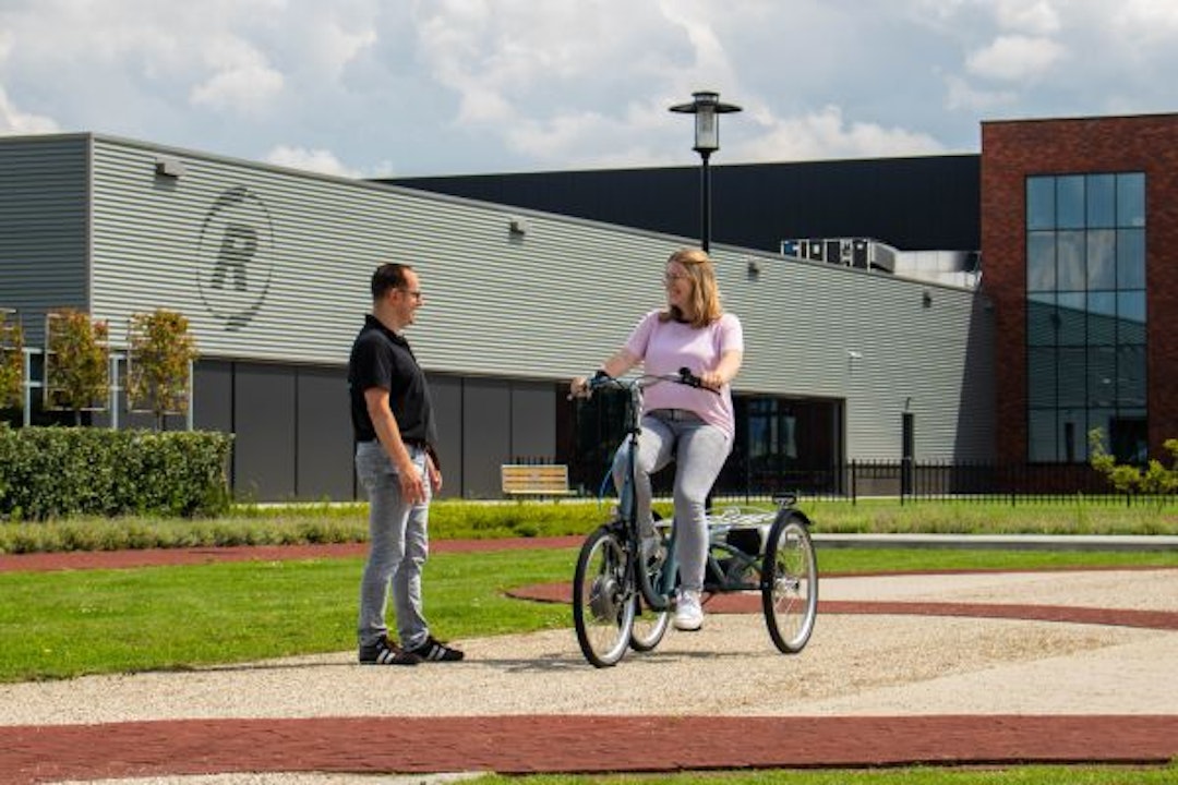 buy a adapted van raam bike take a test ride