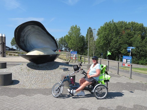 Dreirad für Erwachsene Van Raam Easy Rider Kundenerfahrung Nancy Walravens