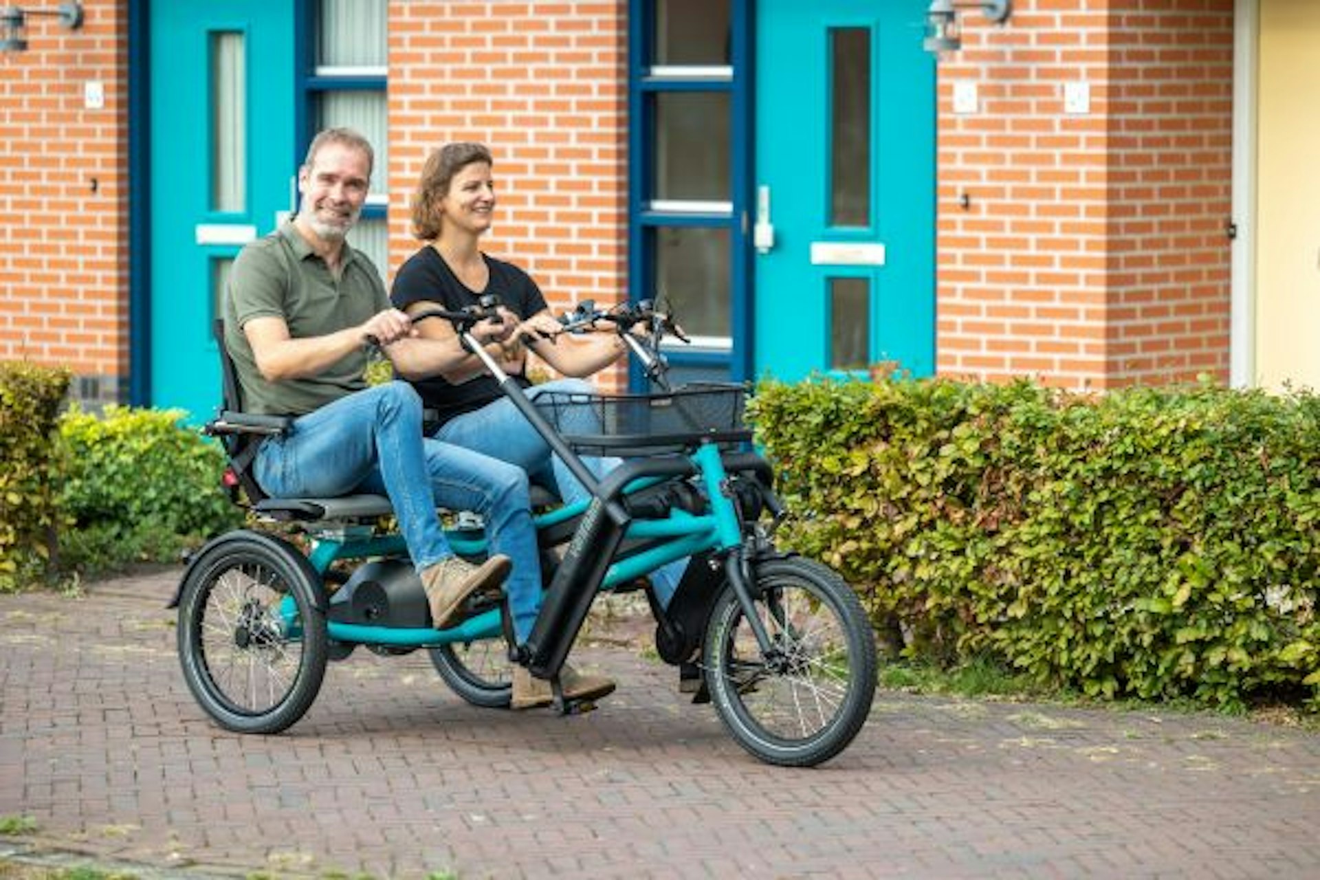 Fahrrad für 2 Personen Van Raam Fun2Go parallel Tandem