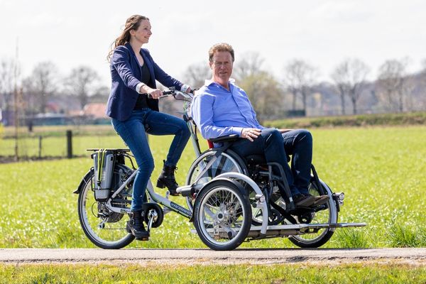 7 interesting facts about the cargo tricycle - Wheelchair transport bike VeloPlus