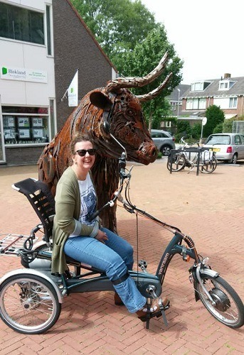 Van Raam Easy Rider tricycle customer experience Sandra Zuiderwijk