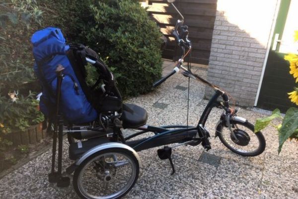 Kundenerfahrung Van Raam Leichter Reiter-Dreirad Sandra Zuiderwijk 