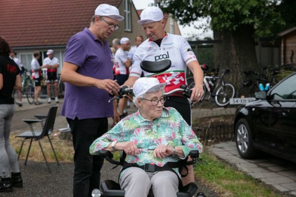 Technisch buitendienst adviseur Stefan tijdens Le Tour de GOAL 2019