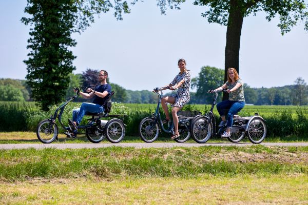 Van Raam driewielfietsen voor personen met polyneuropathie