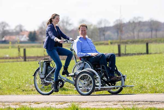 Rolstoelfiets elektrisch