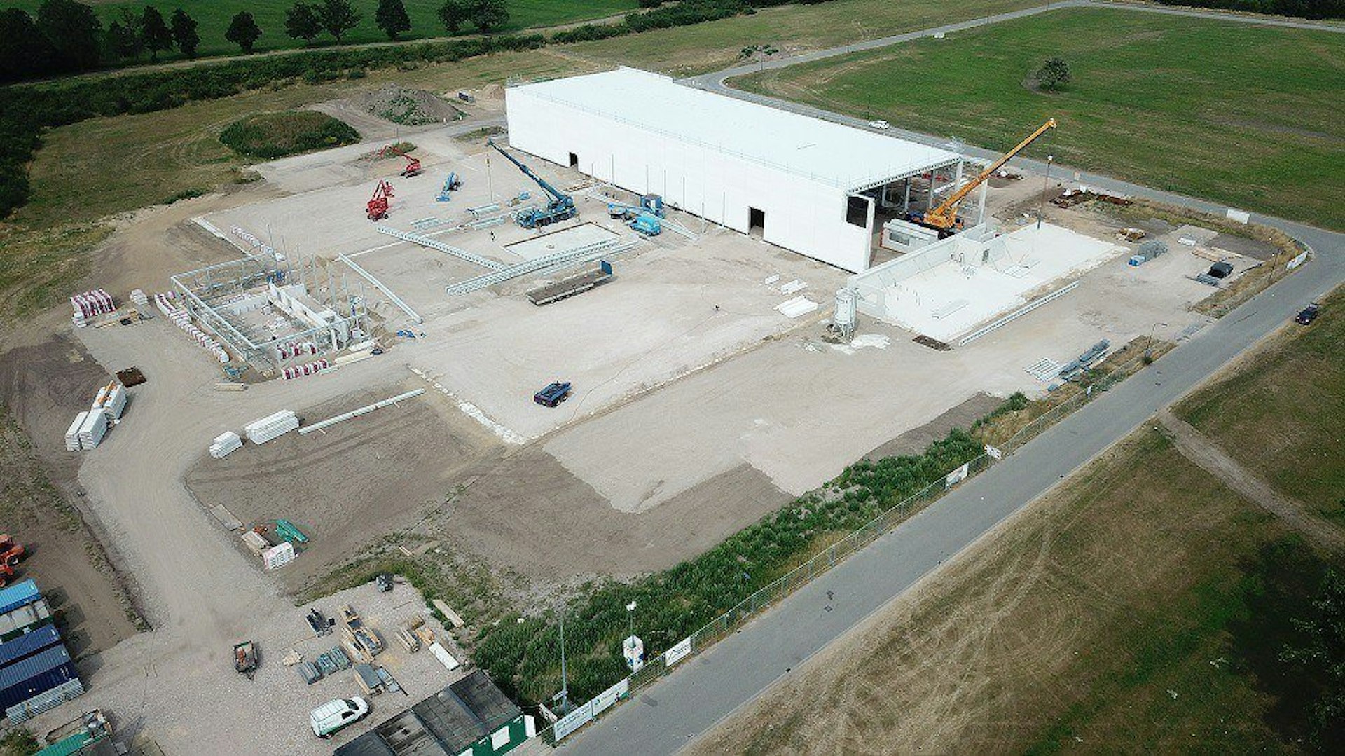 Bovenaanzicht nieuwbouw Van Raam