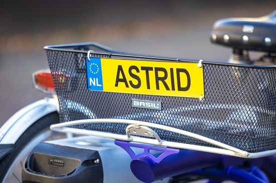 Astrid Janssen Midi tricycle Van Raam expérience utilisateur