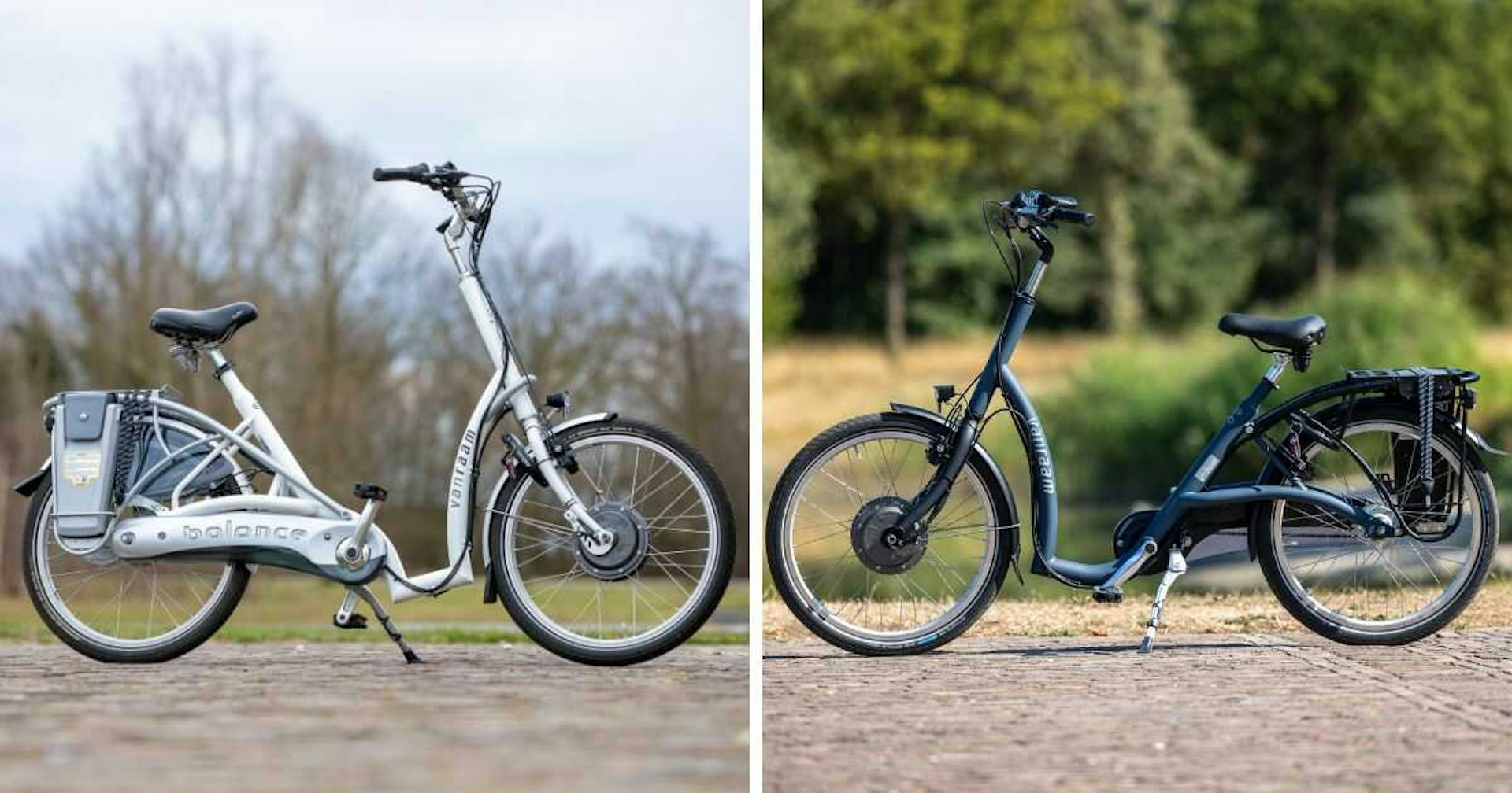 Differences between 1st and 2nd generation low entry bike Balance Van Raam