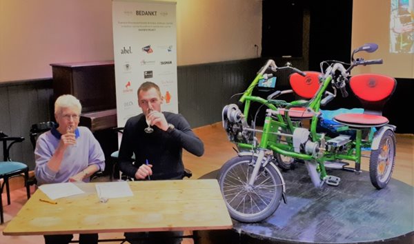 Delivery Fun2Go side by side bike in Albranswaard