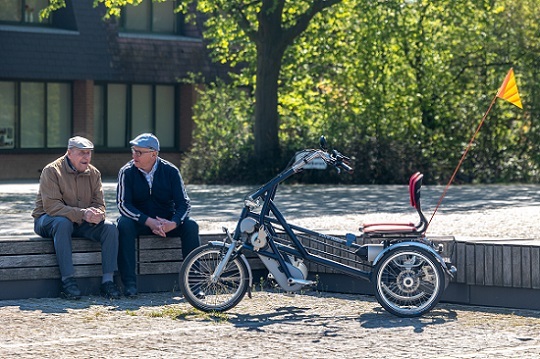 Fun2Go Van Raam customer experience Dieker double rider cycle