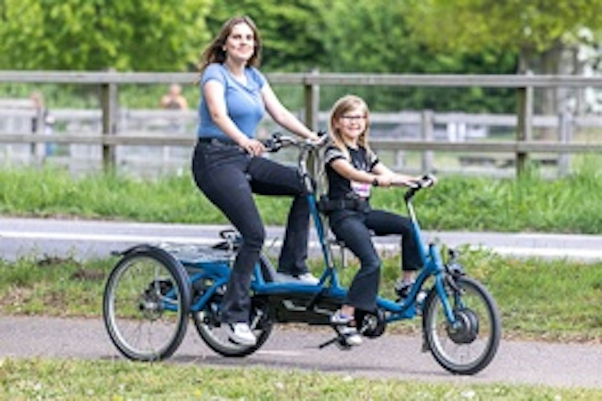 Tandem Van Raam child-parent