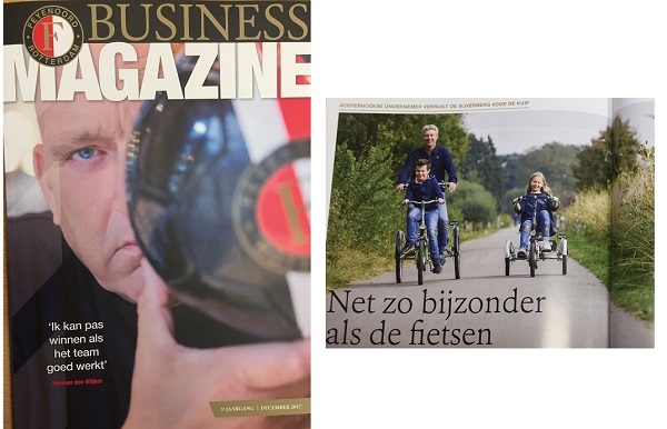 Interview Ronald Ruesink in Feyenoord Business Magazine
