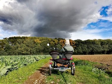 Tandem-Elektrofahrrad Fun2Go Kundenerlebnis Isabelle Feburier Van Raam