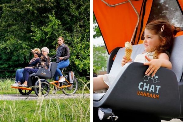 Einsetzbarkeit des Rikscha Fahrrad Chat