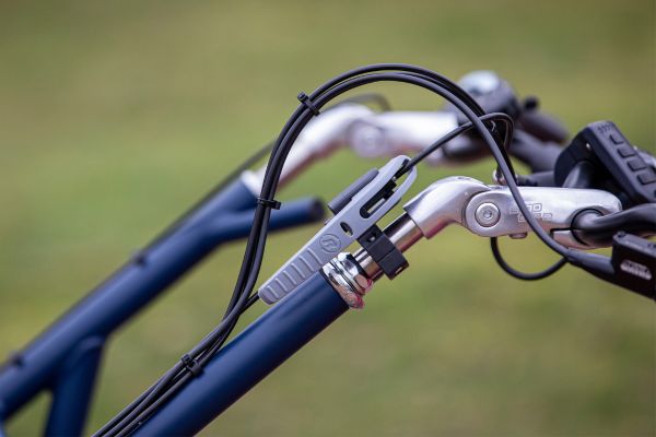 Tipp für das Radfahren mit dem fun2go parallel Tandem Feststellbremse verwenden