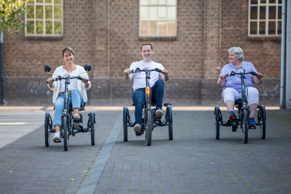 3 Rad Fahrrad zusammen stellen