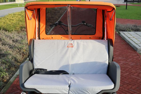 Van Raam Chat rickshaw protection screen