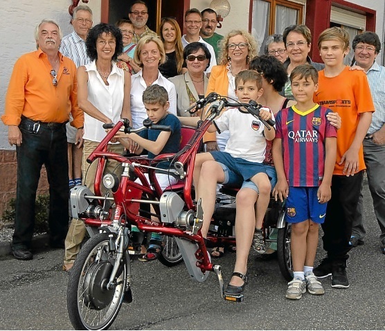 E Bike Doppelsitzer Dreirad Van Raam