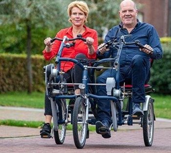 Van Raam Fun2Go duofiets huren in Bremen met fietsproject Pedder