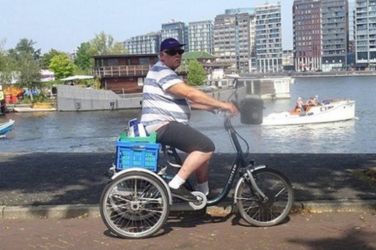 Customer experience Maxi tricycle Theo Wittebol