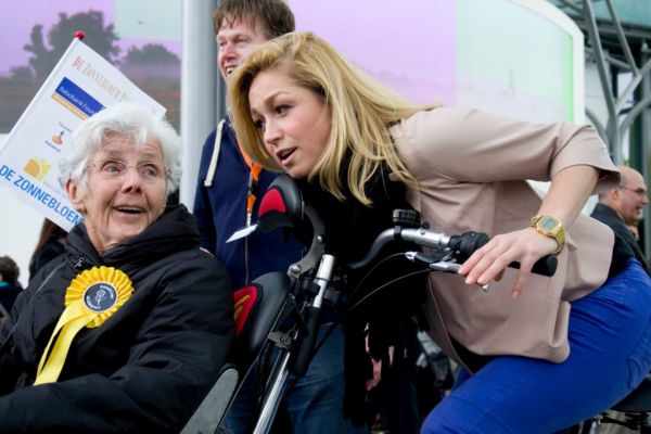 contact op fiets