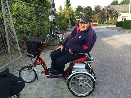 Scooter de mobilité Van Raam tricycle pour personnes âgées