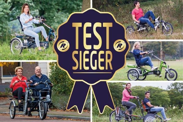 Van Raam Produkte sind Testsieger