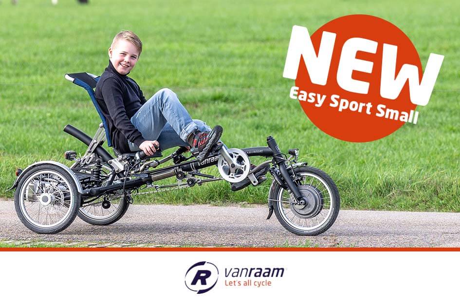 Easy Sport Small das neue Liegedreirad von Van Raam