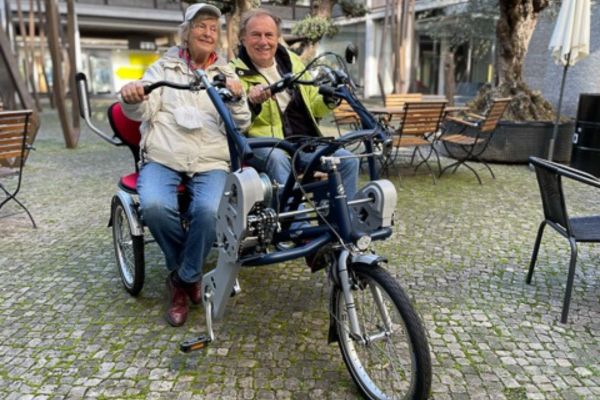 Kundenerfahrung Doppel-Fahrrad Fun2Go Christa und Horst Thiele