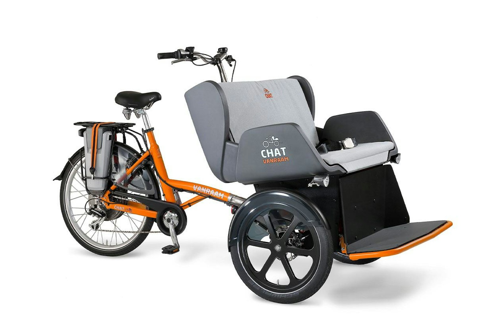 Chat rikshaw bike Van Raam