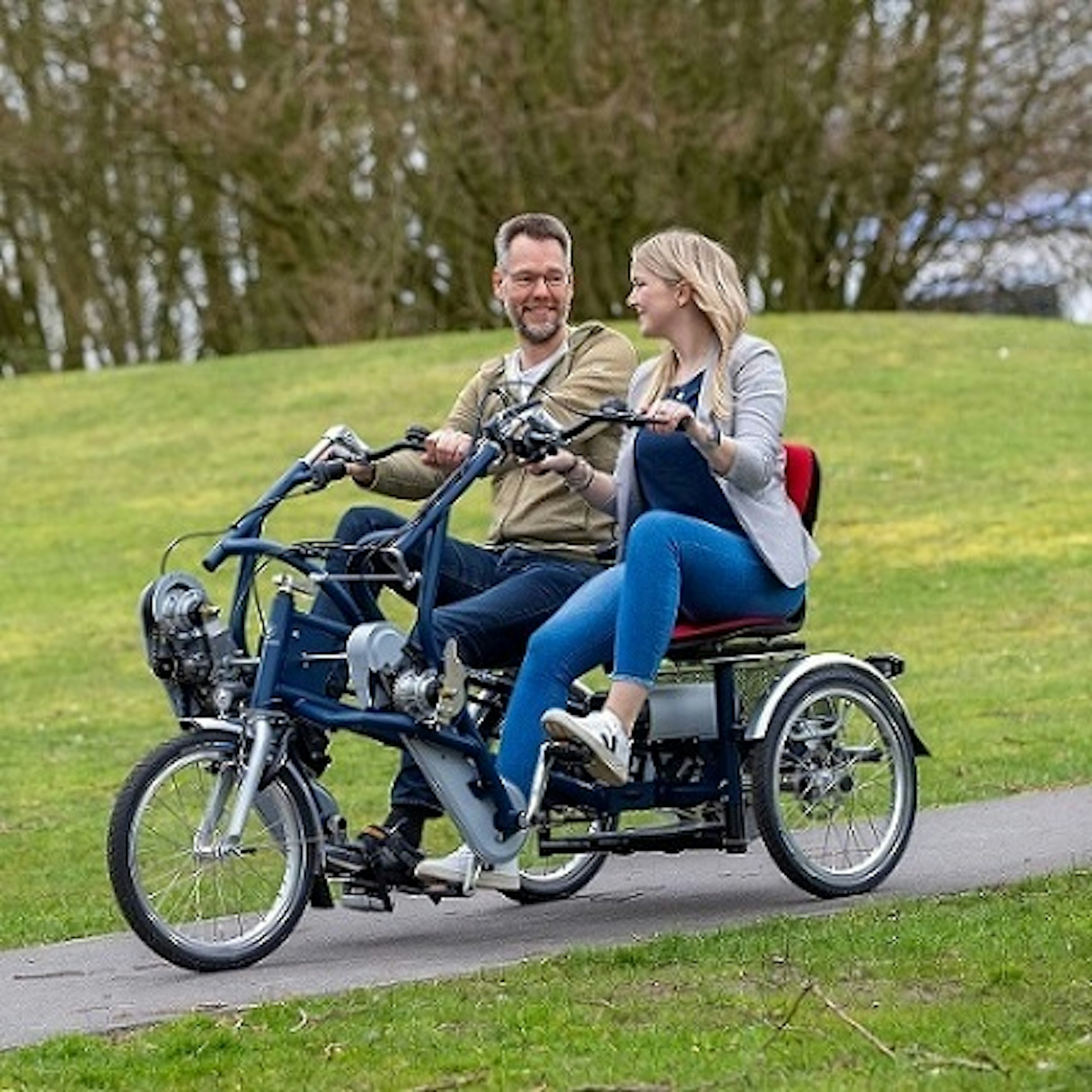 Side by side tandem Van Raam