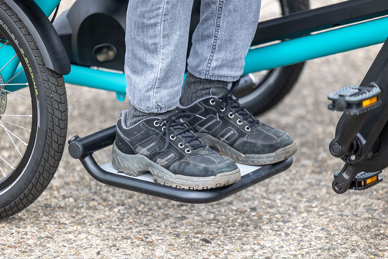Van Raam FunTrain Fahrradzuganhänger mit klappbarer Fußplatte
