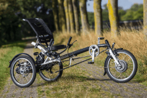 Electric tricycle for seniors recumbent trike