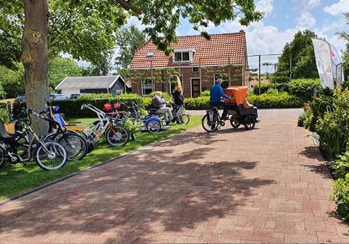 Vermietung von Van Raam Custom Bikes bei De Bever Rikscha-Bike Chat