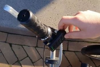 Unique riding characteristics low step through bike Balance slim battery