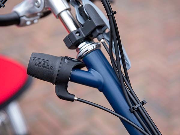 Radfahren mit einem schwankenden Energieniveau Van Raam Fun2Go mit schaltbarer Freilaufnabe