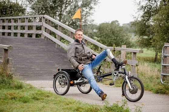 Recumbent trike Easy Sport Van Raam photo Sandra Pouwels