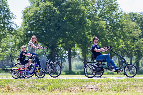 Van Raam tricycles for adults and children