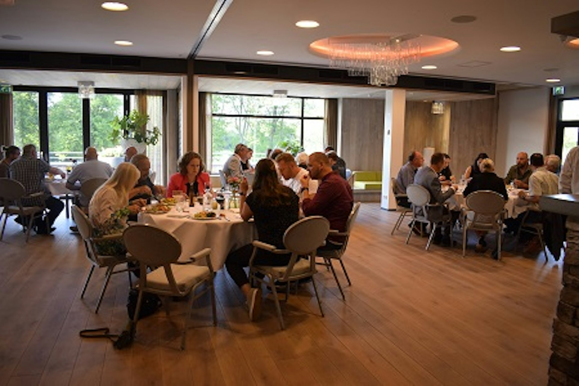 Dinner in Hotel Van der Valk at Arnhem