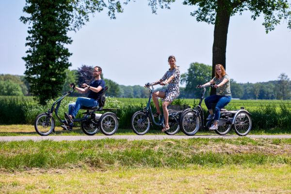 Van Raam-Dreiräder für Menschen mit Polyneuropathie