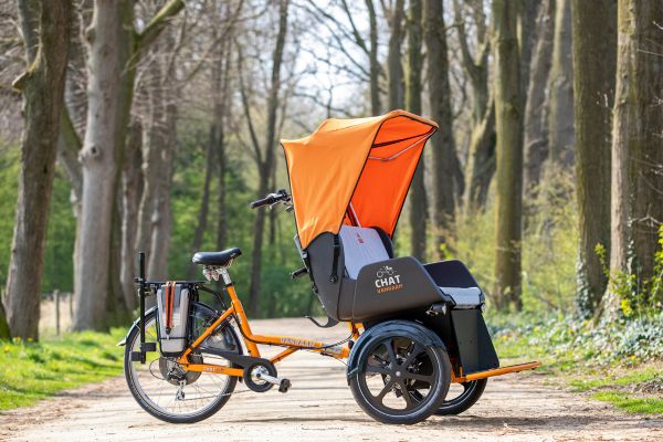 Was ist ein Rikscha-Fahrrad Chat Van Raam