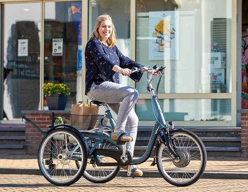 Traditionele Van Raam e-bike driewieler