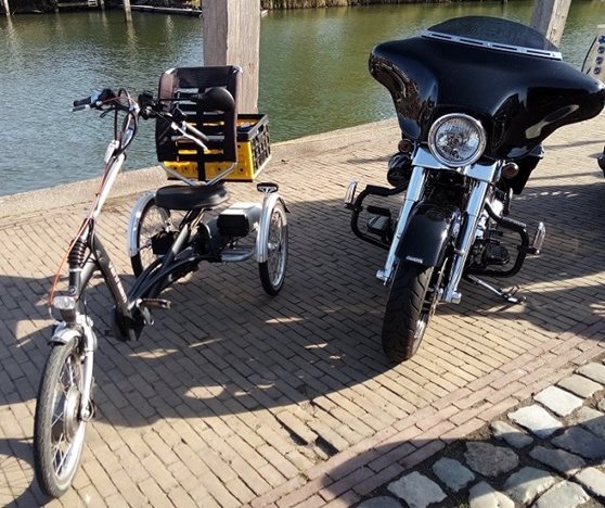 User experience tricycle for adults Easy Rider Ties van der Heijden