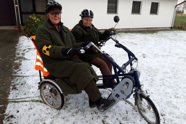 Holland family customer experience duo bicycle Fun2Go