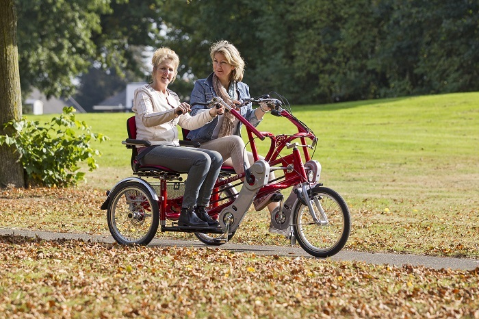 Duofiets van Van Raam: sociale meerpersoonsfiets