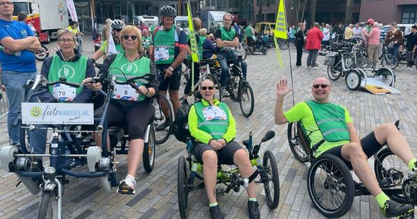 Limitless Eleven Cities tour with special needs bikes by Van Raam