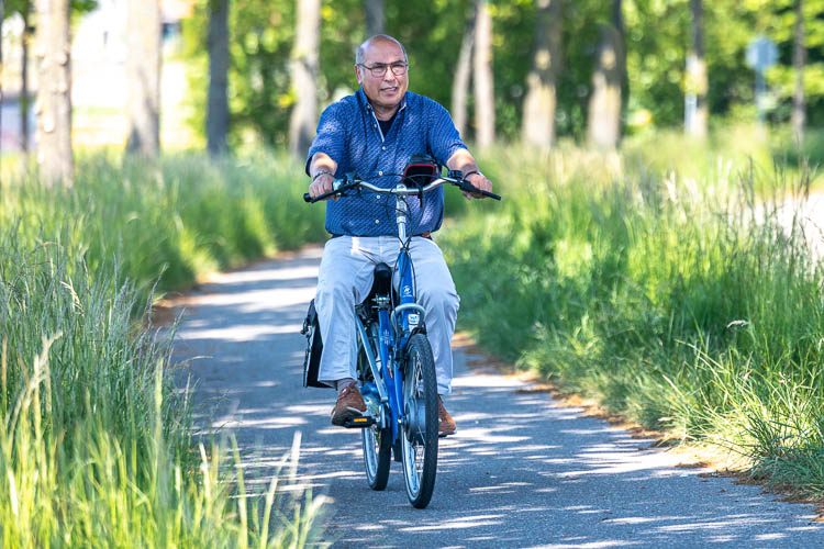 Van Raam lage instap fiets Balance Jan de Jongh