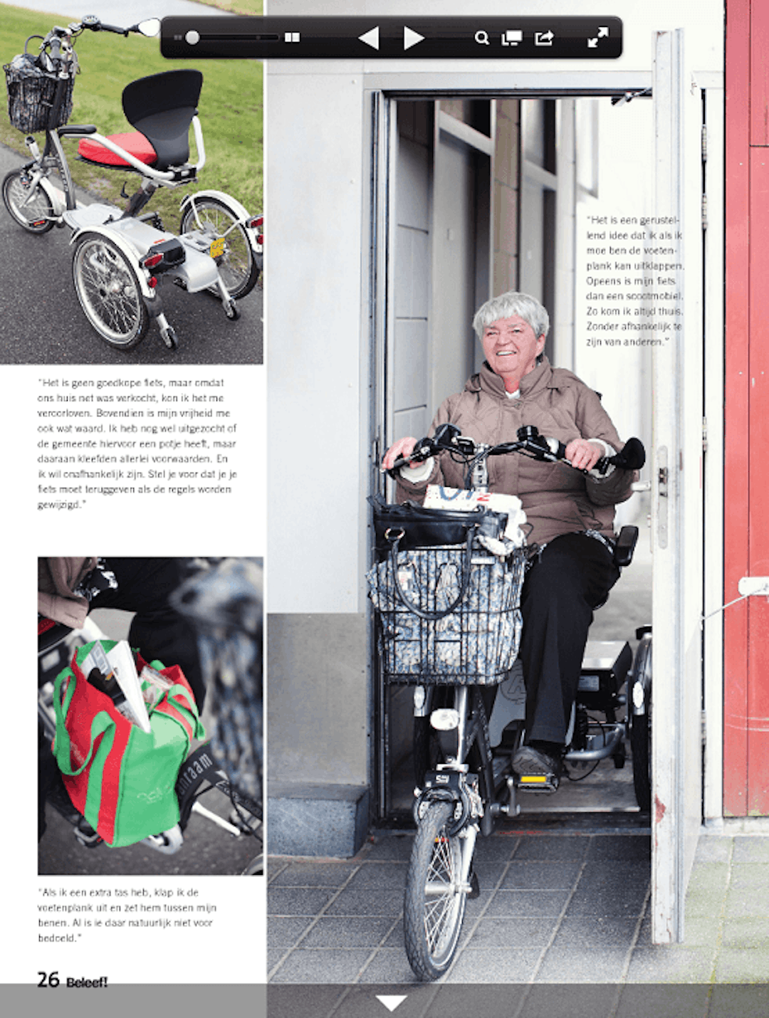 Scootmobielfiets