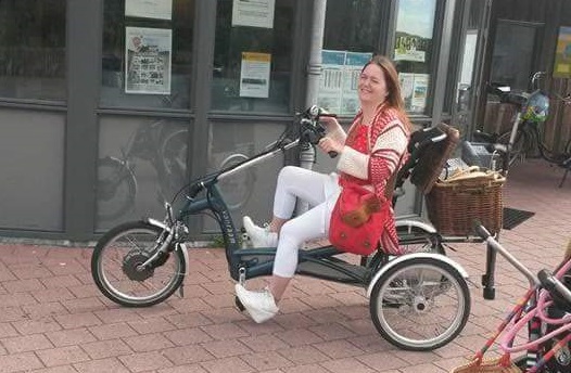 Van Raam Easy Rider tricycle en vacances Krista Pool